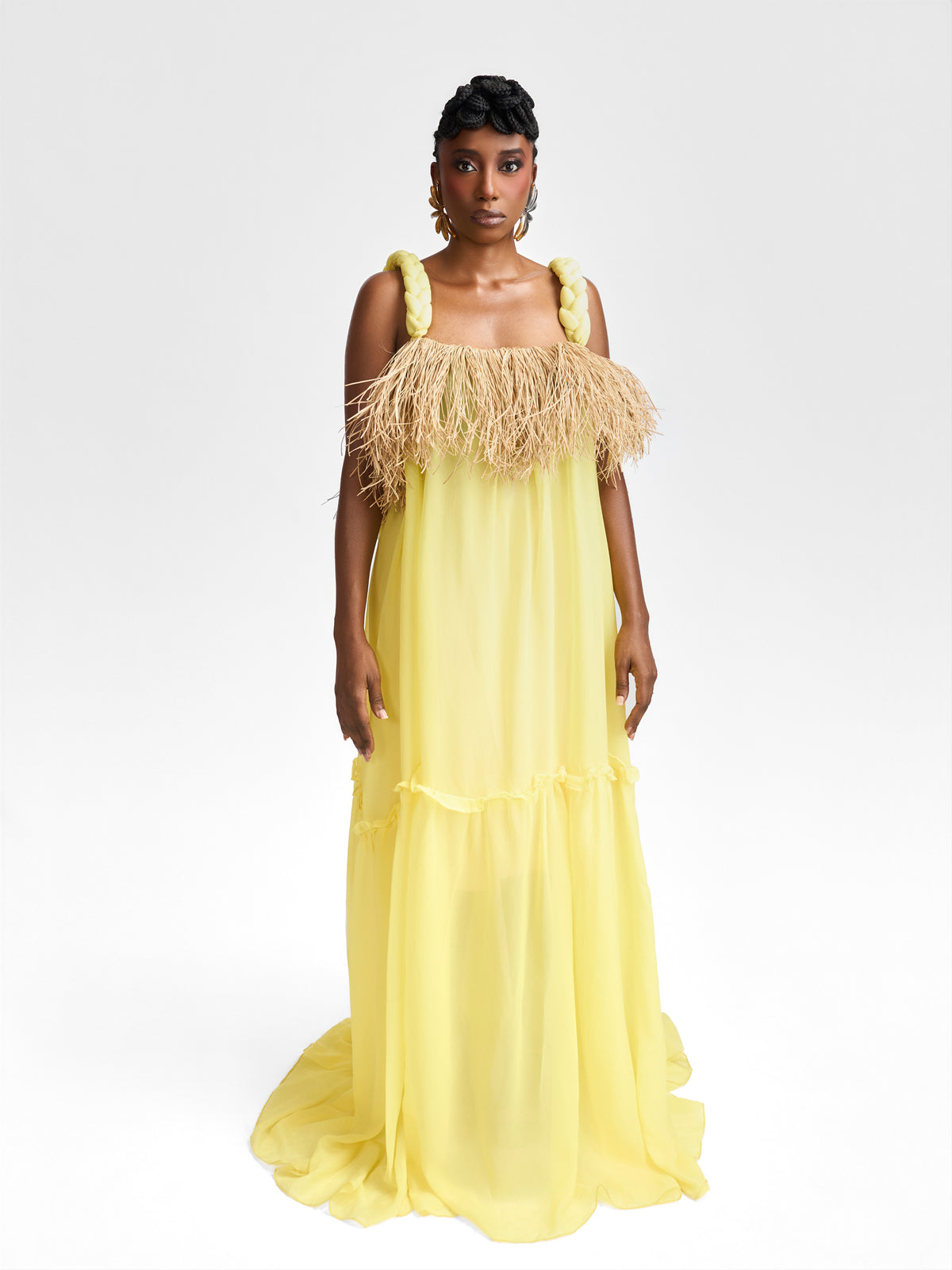Sunkiss Raffia Dress