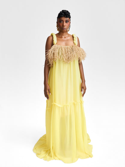 Sunkiss Raffia Dress